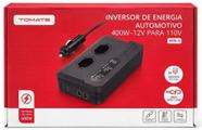Inversor De Tensão Veicular Potencia 400w 12v Para 110v Qualidade Premium - Envio Rápido