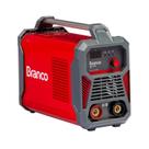 Inversora para Solda Bms 200I 220V 200A Display Digital Solda Tig Lift Branco