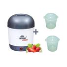 Iogurteira Elétrica Bivolt Cinza + 2 Pote ( Adicional )