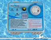 IONIZADOR PURE WATER PWZ 155 AG+ ATENDE PISCINAS COM ATÉ 155m³