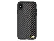 iPhone XS - Capa Fibra de Carbono Real