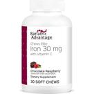 Iron Chewy Bite Bariatric Advantage Chocolate Framboesa 30 quilates