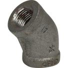 Iron Elbow Anvil International de 1/2 polegada FPT maleável Iron Elbow Anvil International de 1/2 polegada FPT maleável