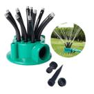 Irrigador Aspersor Com 12 Jatos P/ Jardim E Ar Livre Gramado Irrigação Horta