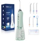Irrigador bucal H2ofloss portátil sem fio 300 ml 5 modos Irrigador bucal H2ofloss portátil sem fio 300 ml 5 modos