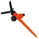 Irrigador Giratório com 3 Jatos 360 Jardim para Mangueira de Jardim e Sistemas de Irrigação WAP