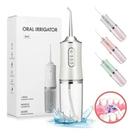 Irrigador Oral Elétrico Portátil Jato Água Limpador Dentário Bucal Irrigador Oral Elétrico Portátil Jato Água Limpador Dentário Bucal