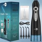 Irrigador Oral Para Implantes Aparelho Dentário Higiene Bucal Avançada Portátil Recarregável USB D52 PRO