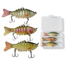 Isca Artificial 3 Peixe Pescaria Pesca Alto Realismo Captura Camping Robalo Lambari Rio Mar Lagoa