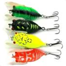Isca Artificial Cigarrinha Inseto cigarra p/ tilapia 4 unid