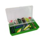 Isca Artificial Kit Pesca Estojo Alicate Anzol Caixa Organizadora Rio Lago Acude Mangue Mar Pescaria Esportiva