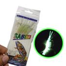 Isca Artificial Pesca Sabiki 5 Camarao Fluorescente Lambari Robalo Tainha Mar Rio Lago Mangue Pescaria Esportiva Noturna Isca Artificial Pesca Sabiki 5 Camarao Fluorescente Lambari Robalo Tainha Mar Rio Lago Mangue Pescaria Esportiva Noturna