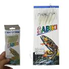 Isca Artificial Pesca Sabiki 5 Camarao Fluorescente Peixe Lambari Robalo Tainha Pescaria Esportiva Mar Rio Lago Isca Artificial Pesca Sabiki 5 Camarao Fluorescente Peixe Lambari Robalo Tainha Pescaria Esportiva Mar Rio Lago