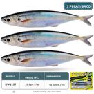 Isca Artificial Realista De Cavala Em Formato De Peixe Macio, Pacote Com 3 Peças Para Pesca De Atum, Isca Artificial Realista De Cavala Em Formato De Peixe Macio, Pacote Com 3 Peças Para Pesca De Atum,