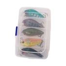 Isca Artificial Realista Fat Lure 7.5cm 13g Com Língua Longa Para Robalo E Corvina - Isca Rígida