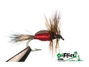 Isca de Fly Humpy n. 14 Red (Vermelho)