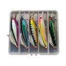 Isca De Pesca Biónica 3D Laser Eyes Minnow 5 Peças Isca Rígida Com Anzóis Triplos De Pena Aorace Isca De Pesca Biónica 3D Laser Eyes Minnow 5 Peças Isca Rígida Com Anzóis Triplos De Pena Aorace