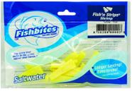 Isca para Pesca FishBites Fish'n Strips Camarão Amarelo