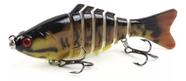 Isca Pesca Artificial Superficíe Meia Água Articulada 10Cm Traíra Lambari Tucunaré Dourado