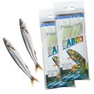 Isca Sabiki Camarao Artificial Kit 2 Uni Fluorescente Robalo Peixe Tucunare Traira Pescaria Tainha Mar Açude Rio Lago