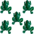 Isca Sapinho Com Anti Enrosco Sapo 4,5cm Frog kit 5 unid Isca Sapinho Com Anti Enrosco Sapo 4,5cm Frog kit 5 unid