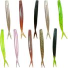 Isca Shad Doa Cal Jerk Baits Artificial Soft Grub - 10 unid