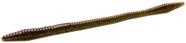 Isca Zoom Trick Worm 17 cm Verde Roxo Pacote com 20