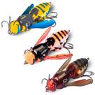 Iscas de pesca KINGDOM Hard 3PCS para água doce e salgada Iscas de pesca KINGDOM Hard 3PCS para água doce e salgada