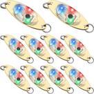 Iscas de Pesca LED Skylety Flasher - 20 Unidades para Água Salgada