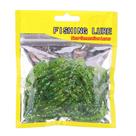 Iscas de pesca VBESTLIFE Bass Worm Bait 50 unidades de plástico macio