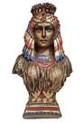 Isis Busto de Resina Estatueta Decorativa Egípcio Faraó - Decore Casa