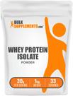 Isolado de proteína de soro de leite em pó BulkSupplements.com 1 kg