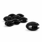Isolador Castanha Preta Igecast Kit 50 Und Para Cerca Elétrica Alta Resistência