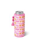 Isolador de bebidas Swig Life Skinny Can Cooler 12 onças Isolador de bebidas Swig Life Skinny Can Cooler 12 onças