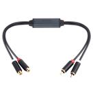 Isolador de ruído Ground Loop WiSwinda Mini para carro e casa