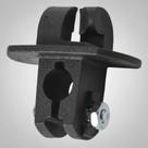 Isolador P/Haste 3/8 Isofence C/20un - NELLORE Isolador P/Haste 3/8 Isofence C/20un - NELLORE