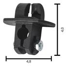 Isolador P/Haste 3/8 Isofence C/20un - NELLORE