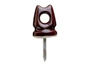 Isolador Porcelana T/Pimentao Foxlux 54X72Mm 40.31
