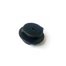 Isolador Roldana Plástico p/ Fio c/ Garra s/ Prego 40Emb. com 100 unidades Preto - CNI, Opção: Preto