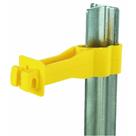 Isolador T Post DARE SNUG-RT-25 amarelo 25 unidades