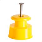 Isolador Zebu Roldana Amarelo 30 500 Unidades 27847X500