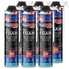Isolamento de espuma em spray Can Magic Chems 750 ml (pacote com 6)