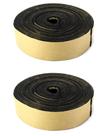 Isolamento de tubulação Isolamento QWORK Espuma impermeável 10m x 5cm x 3mm