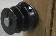 Isolator Dare ELF-WP-25 Poly Hub com D H Nail, pacote com 25