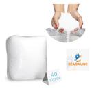 Isopor Pérola(Bolinhas) 40 Litros - Preenchimento de Almofadas e Puffs - Artesanato em Geral