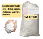 Isopor TRITURADO Flocado para construção civil 350 litros