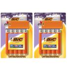 Isqueiro BIC Classic Maxi Pocket Orange, pacote com 12