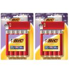 Isqueiro BIC Classic Maxi Pocket Red, pacote com 12