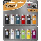 Isqueiro Bic Mini Original Descartável Cartela C/12 Unidades