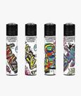 Isqueiro Clipper Maxi Street Life (Display c/ 24un)